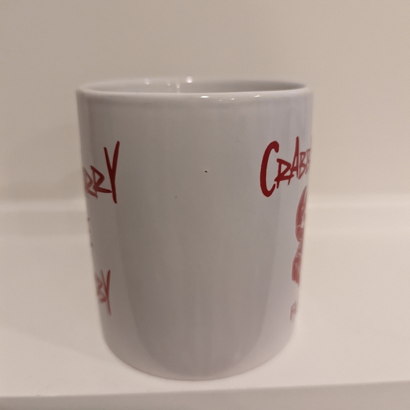 Crabby Bill's Florida White Mug with Red Design - Picture 4 of 6
